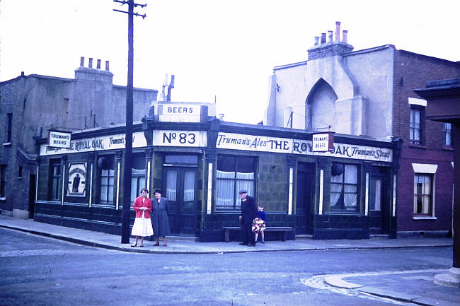 Royal Oak, viewed from Woodman Street, 1958, author unknown.