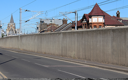 Tate Institute, viewed from Factory Road, 2018